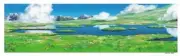 STUDIO GHIBLI HOWL'S MOVING CASTLE "SECRET GARDEN" 950 PIECES JIGSAW PUZZLE
