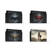 JUSTICE LEAGUE MOVIE LOGO AND CHARACTER ART SKIN NINTENDO SWITCH CONSOLE & DOCK