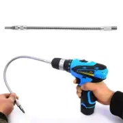 Metal screw bit tool with flexible shaft extension for drill For