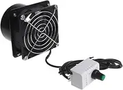 Household ventilation fans | Inline Exhaust Fan | Mini Absorber Inline Booster | Adjustable Speed Ventilation Booster with USB, Low Noise Fume Extractor for Bathroom, Kitchen, Window