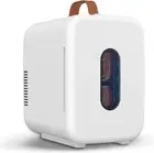 ADVWIN 10L Portable Mini Fridge, Compact Car Refrigerator Skincare Fridge, AC/12