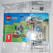 LEGO 60302 Wildlife Rescue Operation: BRAND NEW INSTRUCTIONS MANUALS ONLY city