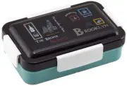 Skater Antibacterial Integrated Gasket 4-Point Lock Softly Served Lunch Box 550m