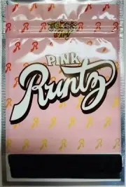 25 Ct PINK RUNTZ 3.5g Sealable Zip Lock Bags Packaging Storage FAST US SELLER!!