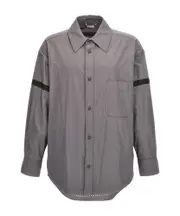 Thom Browne Button-Fastening Shirt 0,1,2,5 light gray