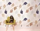 3D Abstracgt Leaf Pattern Self-adhesive Removeable Wallpaper Wall Mural