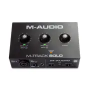 M-Audio M-Track Solo – USB Audio Interface for Recording, Streaming and...