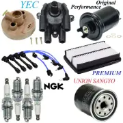 Tune Up Kit Filters Cap Wire Spark Plugs For TOYOTA PREVIA L4 2.4L 1991-1993 (for: Toyota)