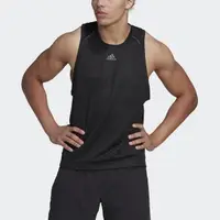 在飛比找momo購物網優惠-【adidas 愛迪達】HIIT SPIN TK 男 背心 