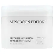 Sungboon Editor, Deep Collagen Retinol Power Boosting Pad, 100 Pads