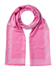 Vince Silk-Blend Jacquard Scarf