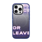 iPhone 16 Pro Impact Case MagSafe Compatible be nice or leave