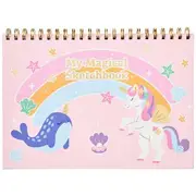 Studymate A4 Mermicorn Sketch Book 80 Page