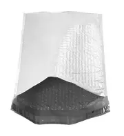 4"x7" White Poly Bubble Mailers Self Seal #000 500 Qty