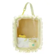 Sanrio Pompompurin Doll Carry Pouch Figure Display Bag Collectibles Display Case