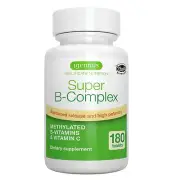 Super B-Complex – Methylated B Vitamins Sustained Release Clean Label MTHFR S...