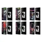 OFFICIAL BATMAN DC COMICS THREE JOKERS LEATHER BOOK CASE FOR SAMSUNG PHONES 1