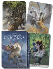 BARBIERI UNICORNS ORACLE Tarot Kit Card Deck Cards Boxed Set unicorn pegasus