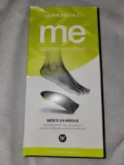 Superfeet Me Designer Comfort 3/4 Insoles Instant Support Comfort Ortho (READ)