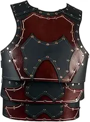 Perfeclan Medieval Chest Armors Vest, Armour Vintage Design, Chest Guards Decor Knight Breastplate Costume Knight Costume,