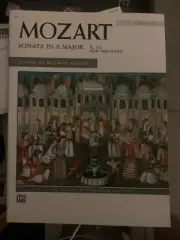 MOZART, WA. SONATA 11 in A MAJOR KV 331 COMPLETE RONDO Alla Turca FOR THE PIANO