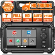 2024 LAUNCH CRP129 HD Heavy Duty Truck Diagnostic Scanner Full System Diesel DPF