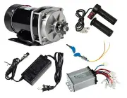 500W 24V ZXF Gear motor+Reverse controller+keylock+Charger+Throttle 3 speed