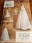 Vogue Sewing Pattern #7684 Sz Child 7 To 10 Dress Stole