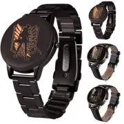Attack On Titan Scout Legion Levi Ackerman Quartz Wrist Watch Flip Cover Watch