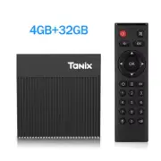 Original Tanix X4 Android 11.0 TV BOX Amlogic S905X4 4GB 32GB 2.4G&5G Dual Wifi
