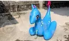 Inflatable Pool Float for Kids Adults Ride on Dinosaur Dragon Splash Pool