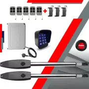 RITROX LUX Double Swing Gate Opener Motor Automatic Powerful 5 x Remote Keypad