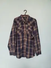 Canyon Guide Outfitters Mens 2X Shirt Pearl Snap Front Long Sleeve Western NWT