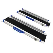 Heeve Aluminium Premium Telescopic Wheelchair Ramp with High Traction Surface 2100mm H0617