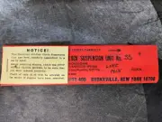 NOS Horolovar 400-Day Clock Suspension Spring Unit No. 35