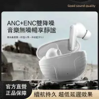 在飛比找蝦皮購物優惠-DE818降噪藍牙耳機 ANC+ENC智能降噪 半入耳藍牙耳