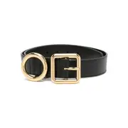 [Jacquemus] Jacquemus Le Ceinture Regalo Leather Belt 80 CM BLACK