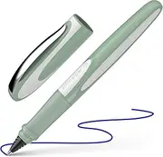 Schneider 187813 Ray Rollerball Pen (Refillable with Standard Ink Cartridges, Suitable for Right and Left-Handed Users) Pistacchio