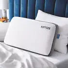 Best Firm Memory Foam Pillow, Hard Pillow for Sleeping,Flat Pillow for Deep Slee