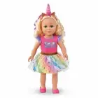 My Life As A Unicorn Trainer Doll 18" Posable Soft Torso Blonde Curly Hair New