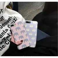 在飛比找蝦皮購物優惠-~粉紅豬小兔~韓國情侶可愛粉色動物北極熊刺猬iPhone6/