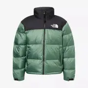 THE NORTH FACE - Mens "1996 RETRO NUPTSE" Puffer JACKET - Duck Green / TNF Black
