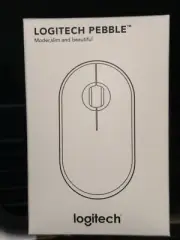 Logitech Pebble M350 Wireless Optical Mouse - Dual connectivity -Mac PC Chome OS