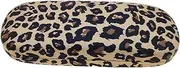 [Generic] Sun Glasses Leopard Box Flip Waterproof Hard frame case Myopia Reading Glasses Case Clamshell Eyeglasses box