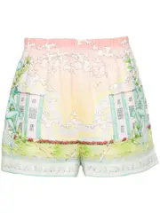 [Casablanca] Linen Vase Shorts