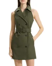 Theory Mini Trench Dress