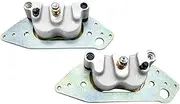Front Left & Right Brake Caliper for Polaris RZR 1000 XP/XP4/S4/RS1 RZR 4 900 Ranger 1000 570 800 900 Diesel General 1000 Brutus Pro XD with Brake Pads