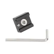 Aluminum 3/8in-16 Cold Shoe Adapter Durability For Connecting Photography