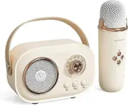 Morakot Karaoke Machine for Kids,Portable Bluetooth Speaker with Wireless Microphone,Mini Karaoke Machine,10 Year Old Girl Gift Ideas,Portable Blue...