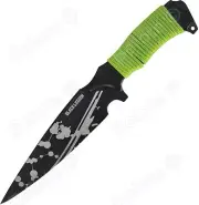 United Cutlery Black Legion Apocalypse Green Cord Dagger 12", With Sheath, BV184